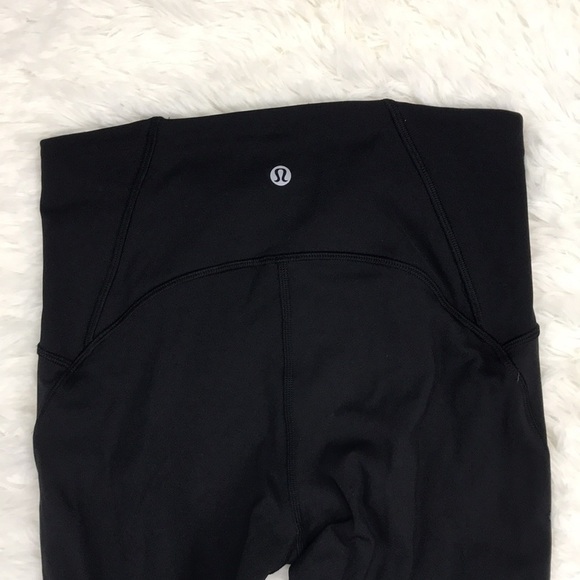 Lululemon Train Times Crop (17") Black - Picture 5 of 6